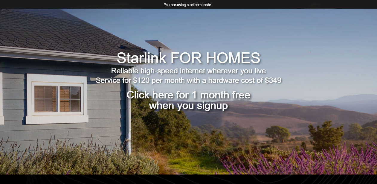 starlink internet service